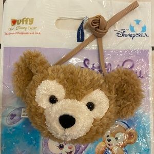 Disney Parks Duffy Crossbody Coin Purse with Tokyo Disney Sea Bag